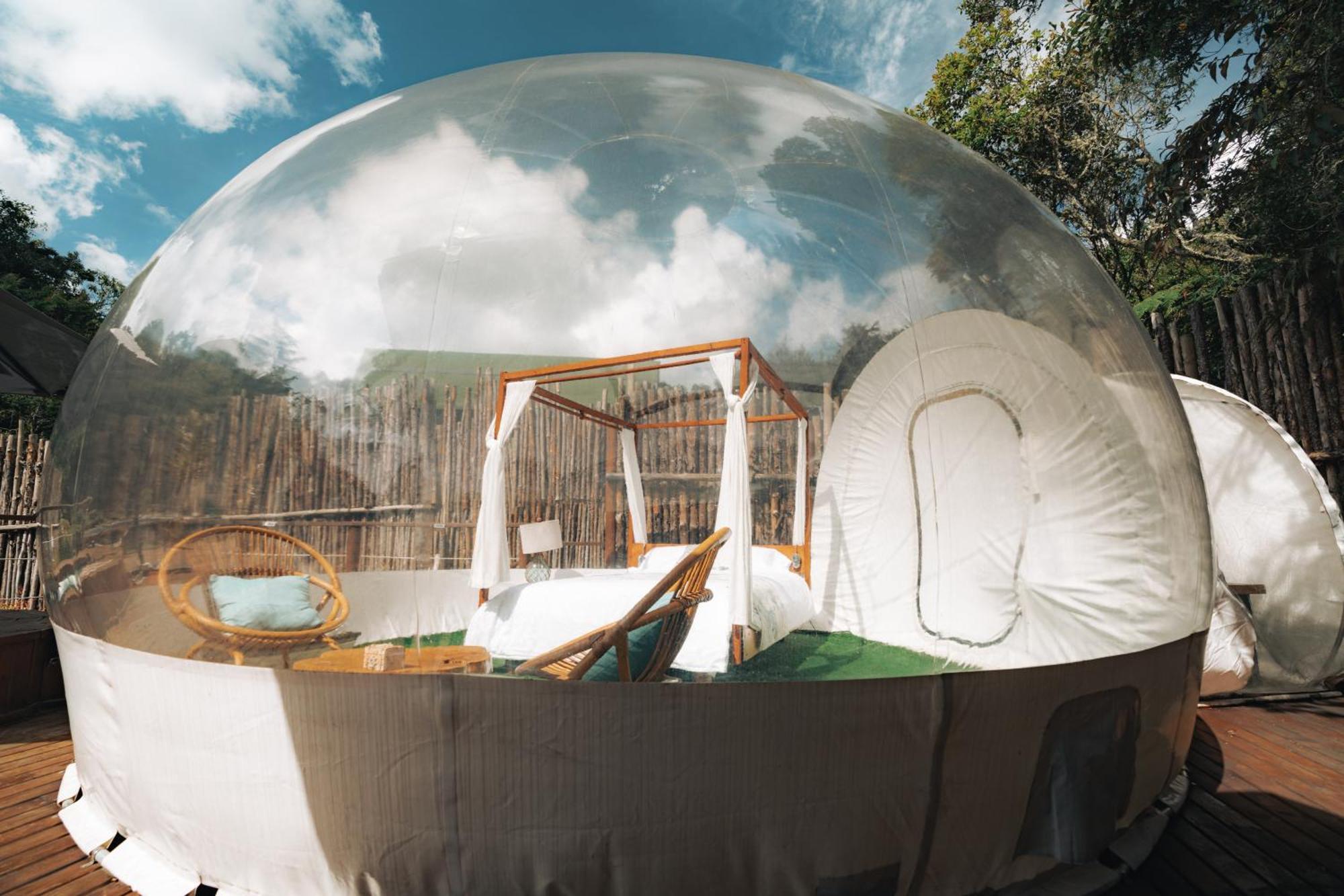 BubbleSky Glamping 15 min from Medellin Hotell Rionegro Eksteriør bilde