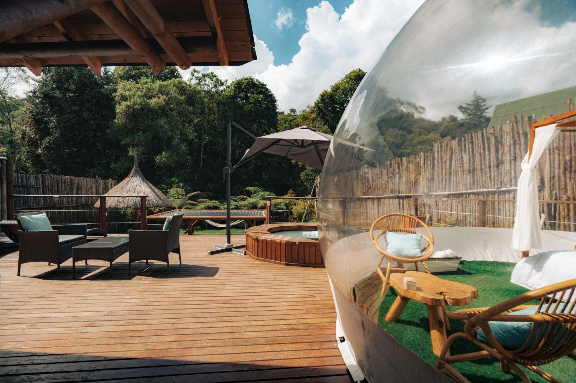 BubbleSky Glamping 15 min from Medellin Hotell Rionegro Eksteriør bilde