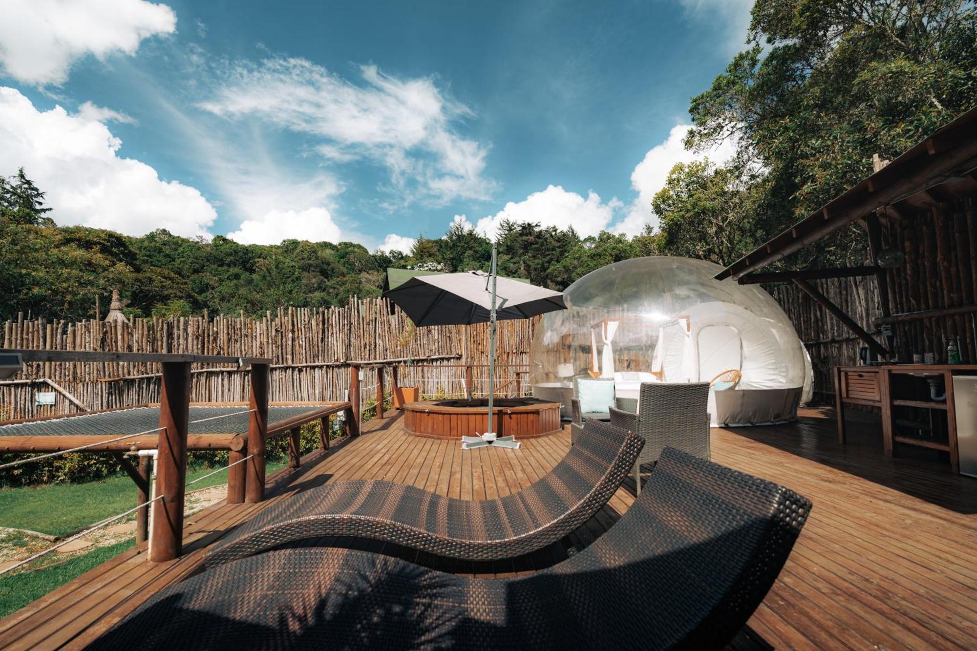 BubbleSky Glamping 15 min from Medellin Hotell Rionegro Eksteriør bilde