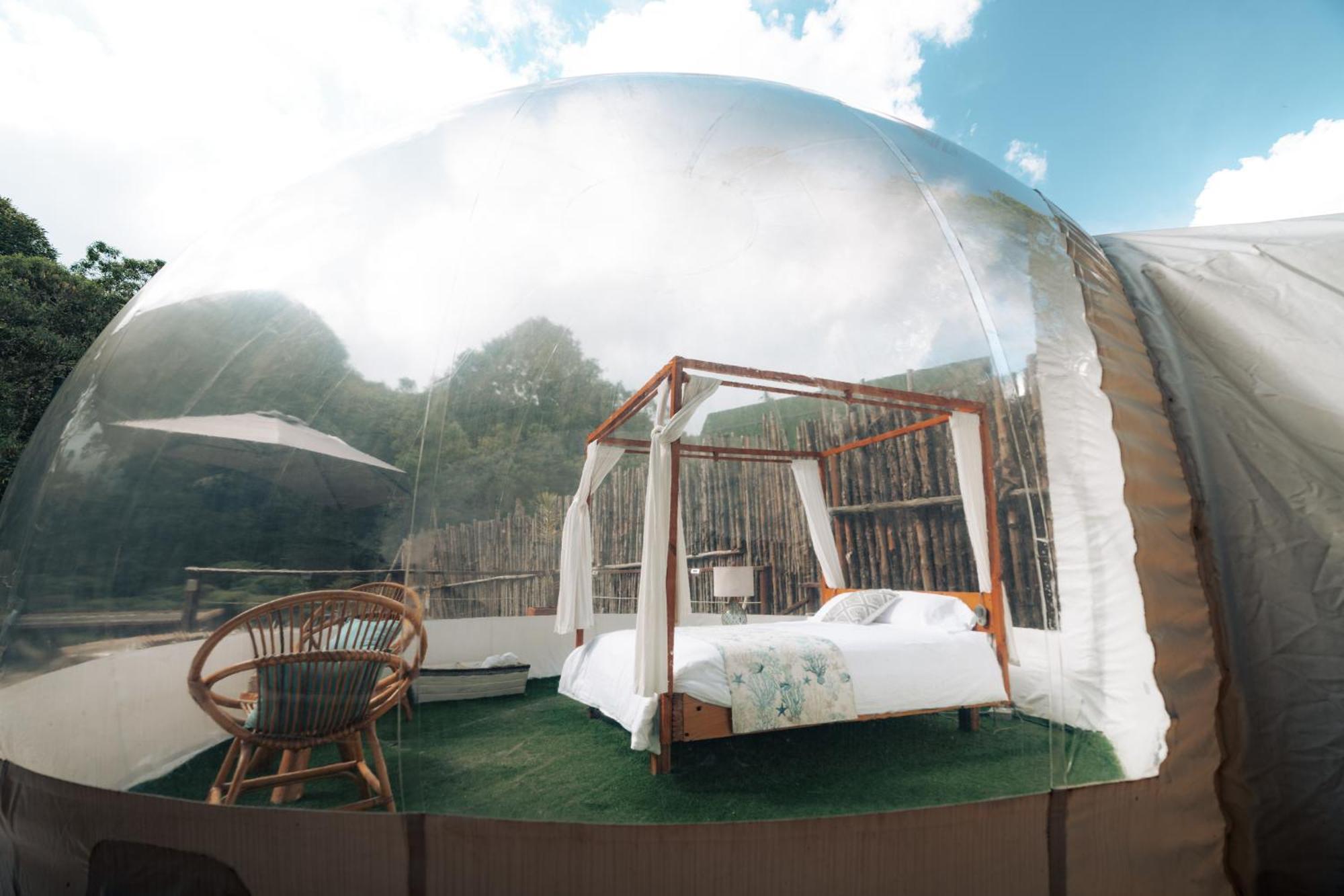 BubbleSky Glamping 15 min from Medellin Hotell Rionegro Eksteriør bilde