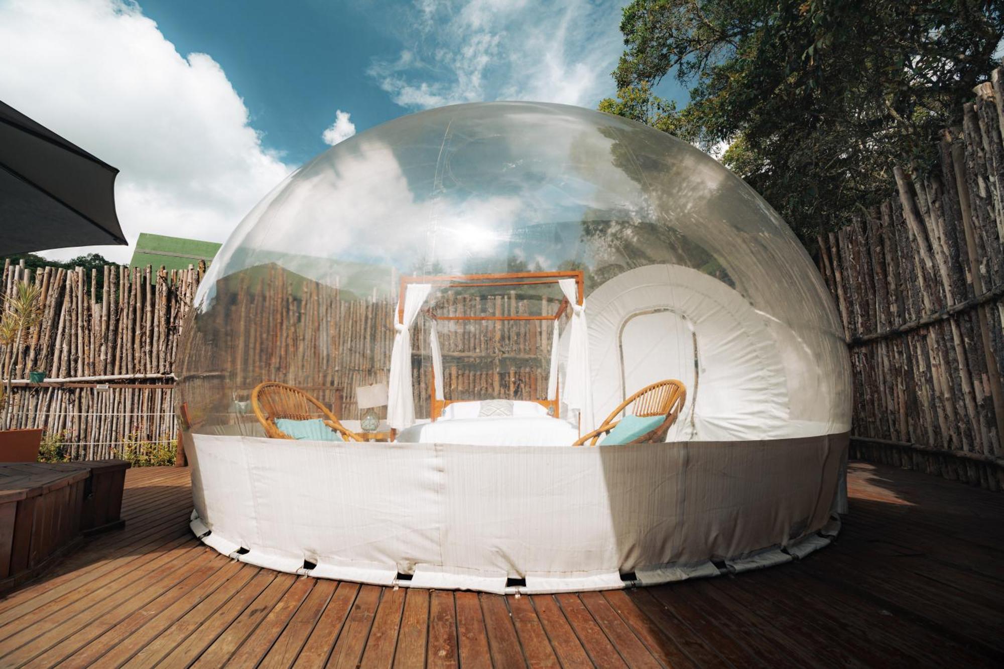 BubbleSky Glamping 15 min from Medellin Hotell Rionegro Eksteriør bilde
