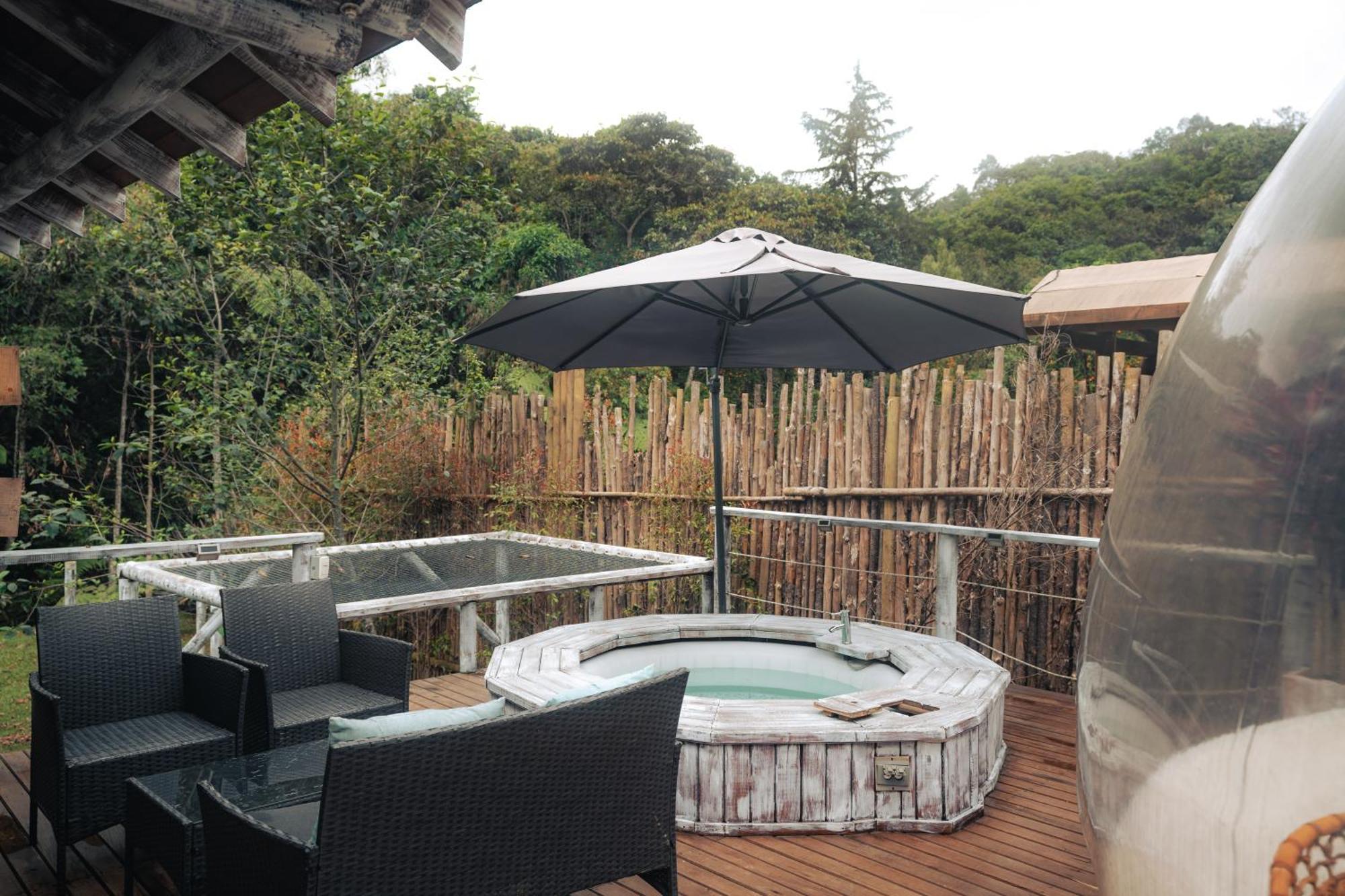 BubbleSky Glamping 15 min from Medellin Hotell Rionegro Eksteriør bilde