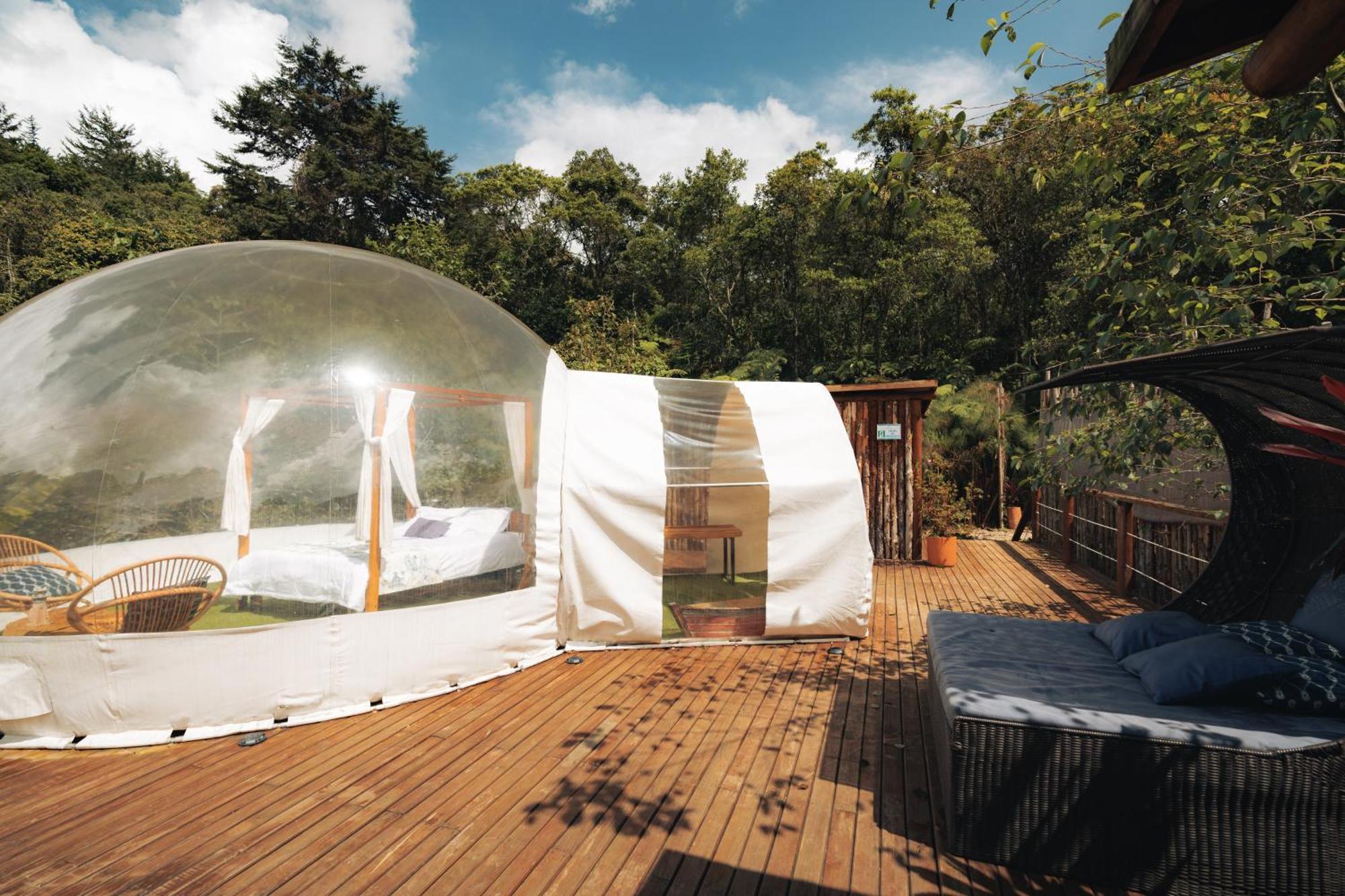 BubbleSky Glamping 15 min from Medellin Hotell Rionegro Eksteriør bilde
