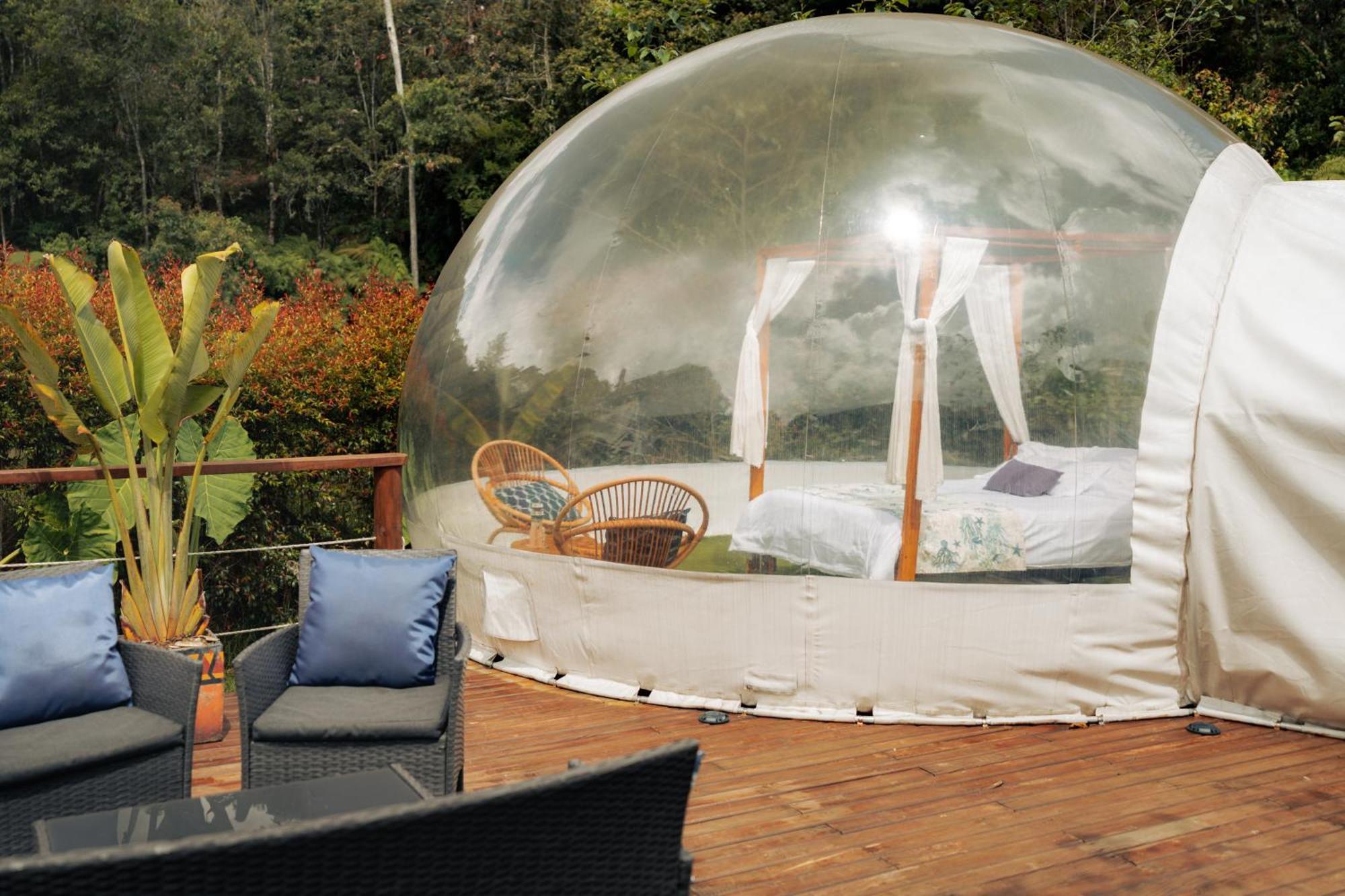 BubbleSky Glamping 15 min from Medellin Hotell Rionegro Eksteriør bilde